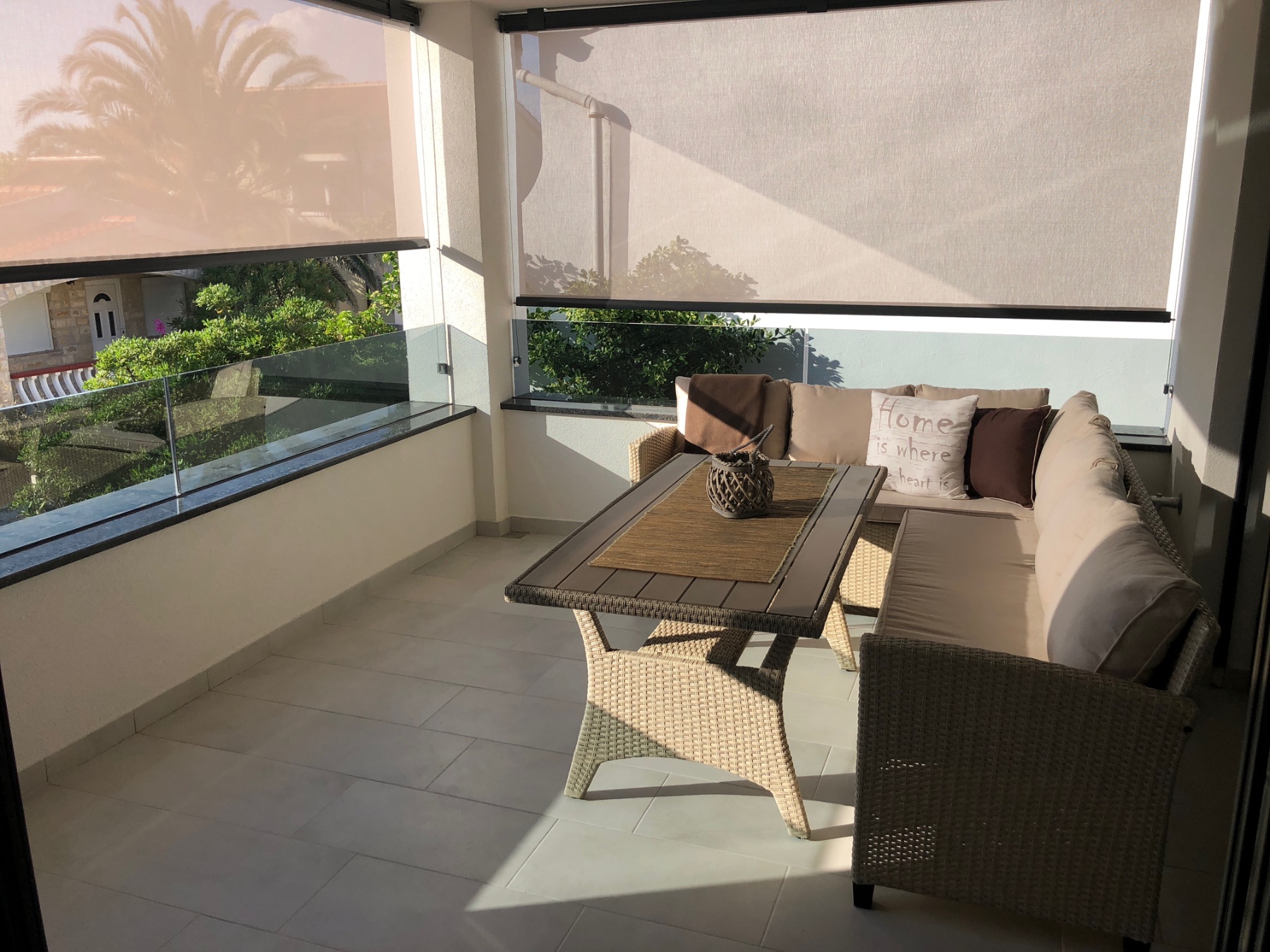 Kastelina covered terrace